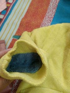 Cozy Yellow Kids' Hooded Jacket