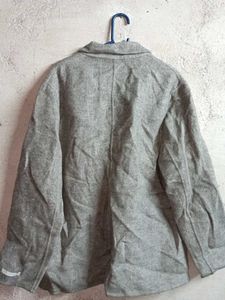 Gray Oversized Winter Jacket