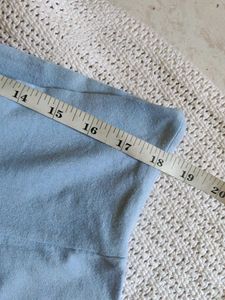 Light Blue Wide Leg Lounge Pants