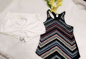 Very Fancy Topand Sports H&M Shorts