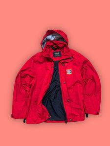 Men's Red Hooded Jacket