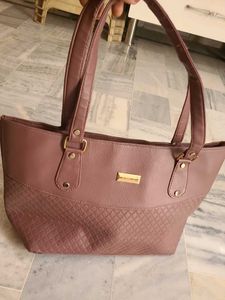 Chic Rose Gold Tote Bag