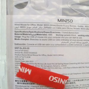Wired Mouse For Computer