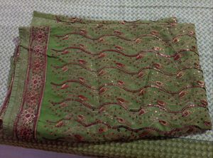 Embroidered Saree With Blouse