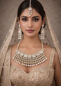 Bridal Diamond Necklace Set