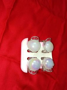 Set of 4 Pearl Hair Clips