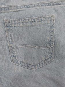Embroidered Denim Shorts