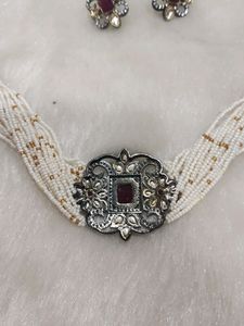 Victorian Diamond Choker Set