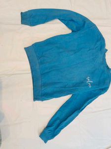 Cozy Blue "So Cute" Sweatshirt