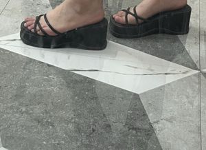 Black Platform Sandals