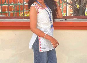 Stylish White Embroidered Kurta