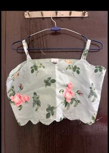 Floral Print Palazzo Suit with Shrug