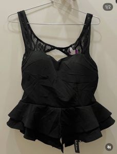 padded Backless top
