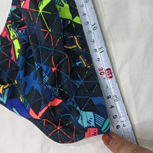 🪔 Vibrant Geometric Print Bikini Top