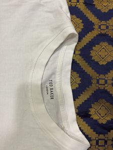 Ted Baker London White Graphic T-Shirt