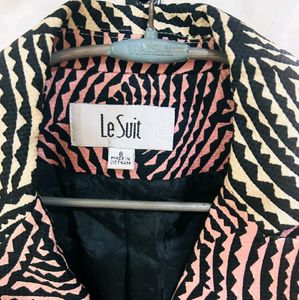 Stylish Pink &amp; Black Blazer