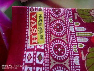 Beautiful yash brand new cotton saree