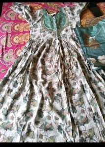alia cut plazzo and kurta set combo