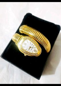 golden snake Watch