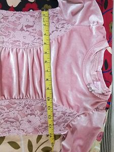 Beautiful Pink One Piece For Girls