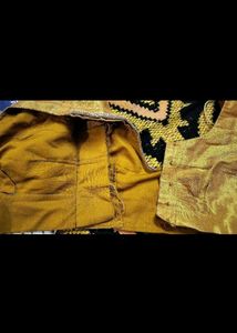 Embroidered Saree With Pot Motifs