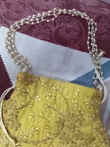 Embroidered Potli Bag