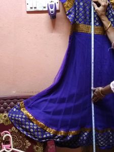 Elegant NewNet PurpleAnarkaliKurti+Dupatta -Unus