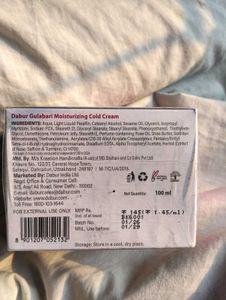 COMBO Dabur Gulabari Moisturizing Cold Cream