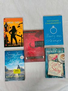 🆕 Fiction Books Set of 5