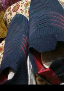 Stylish Blue Sneakers Shoes Combo