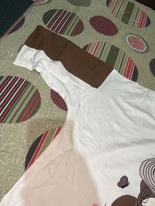 Cute Graphic Print Long Sleeve Top