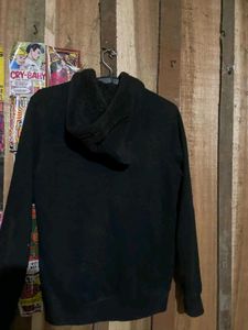 Black Zip-Up Hoodie