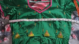 Green Ethnic Gown