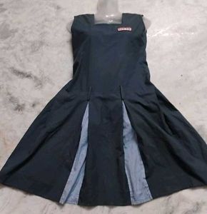 Classic Blue Uniform Dress