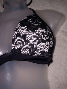 💚 34 36 Ribbon Look Bra
