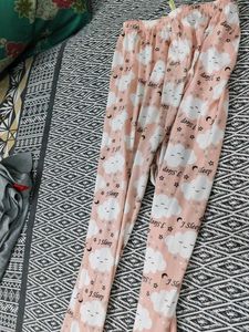 Cute Cloud Print Pajama Pants