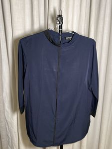 NEW Classic Navy Blue Tunic Top