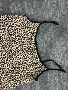 Leopard Print Camisole Top