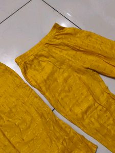 Yellow Kurta Set