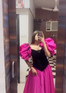 pink prom dress