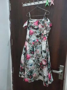 Floral Print Sun Dress just like new