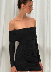 NEW ME MINI OFF SHOULDER DRESS