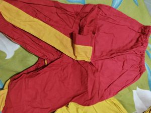 kids Yellow Kurta Dhoti Set