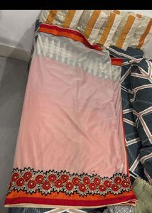 Stunning Ombre Saree with Embroidery