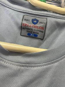Light Blue Sports T-Shirt