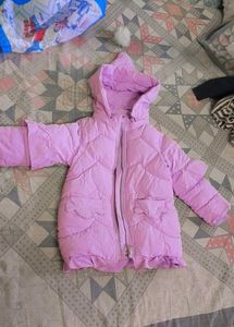 lavender colour winter jacket
