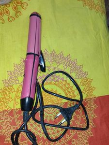 Pink Hair Curler