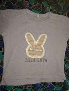 Cute Bunny Graphic T-Shirt