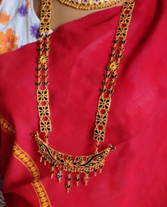 Manipuri gold necklace
