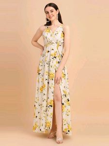 🌼 New Beautiful Summer Aline Floral Dress